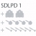 SDLPD 1 - Łącznik C - 146 x 146 x 85 x 2,5 - łącznik płaski - ocynkowany ogniowo - Systemy ozdobne SD - DOMAX SD